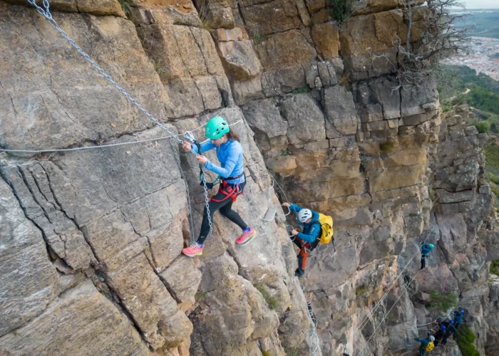 Vía Ferrata Sants de la Pedra (2)