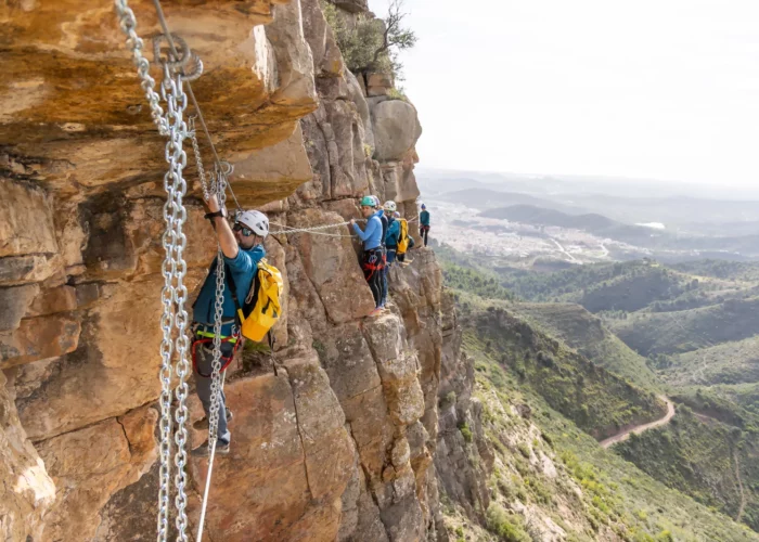 Vía Ferrata Sants de la Pedra (6)